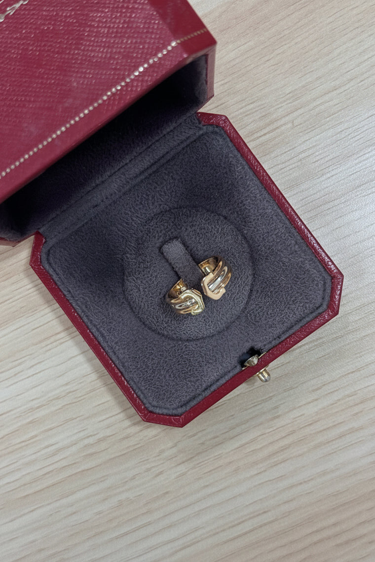 Bague Cartier Doucle C trois ors seconde main